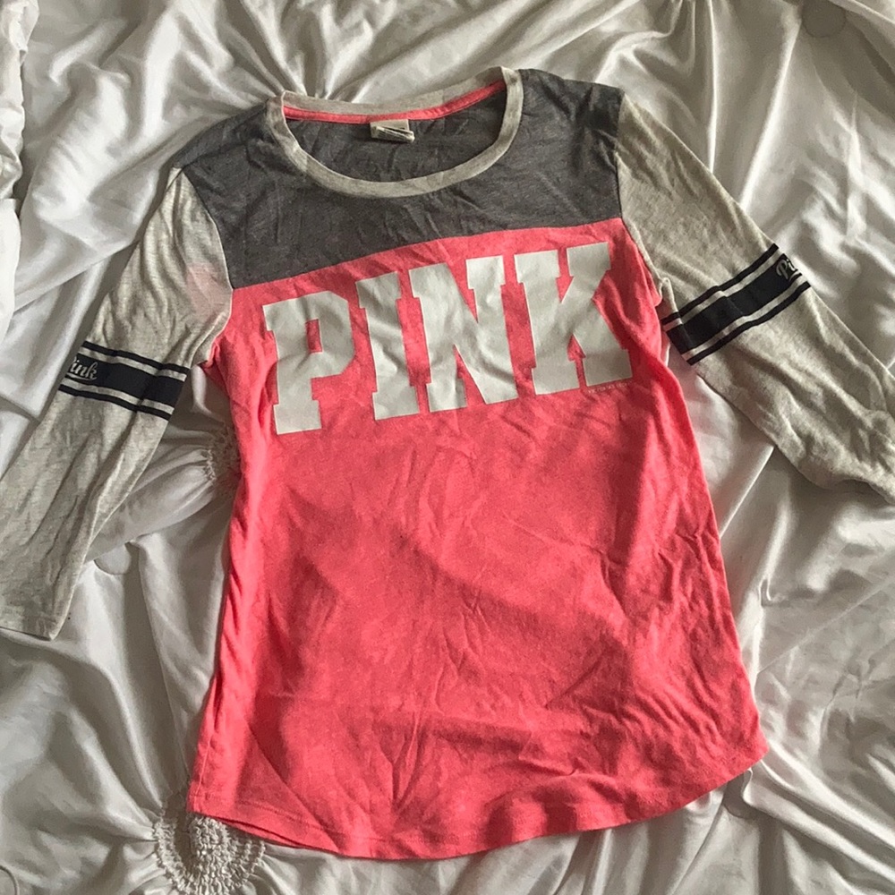 PINK half sleeve t-shirt